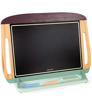 Janod 9631 - Mesa de Pizarra de Madera, Doble cara